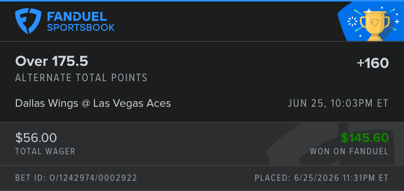 Free pick result