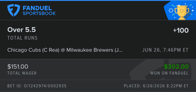 Free pick result