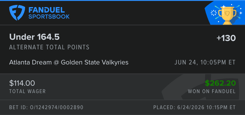 Free pick result